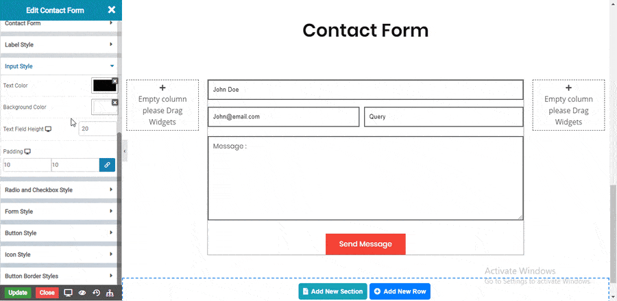 contact form3