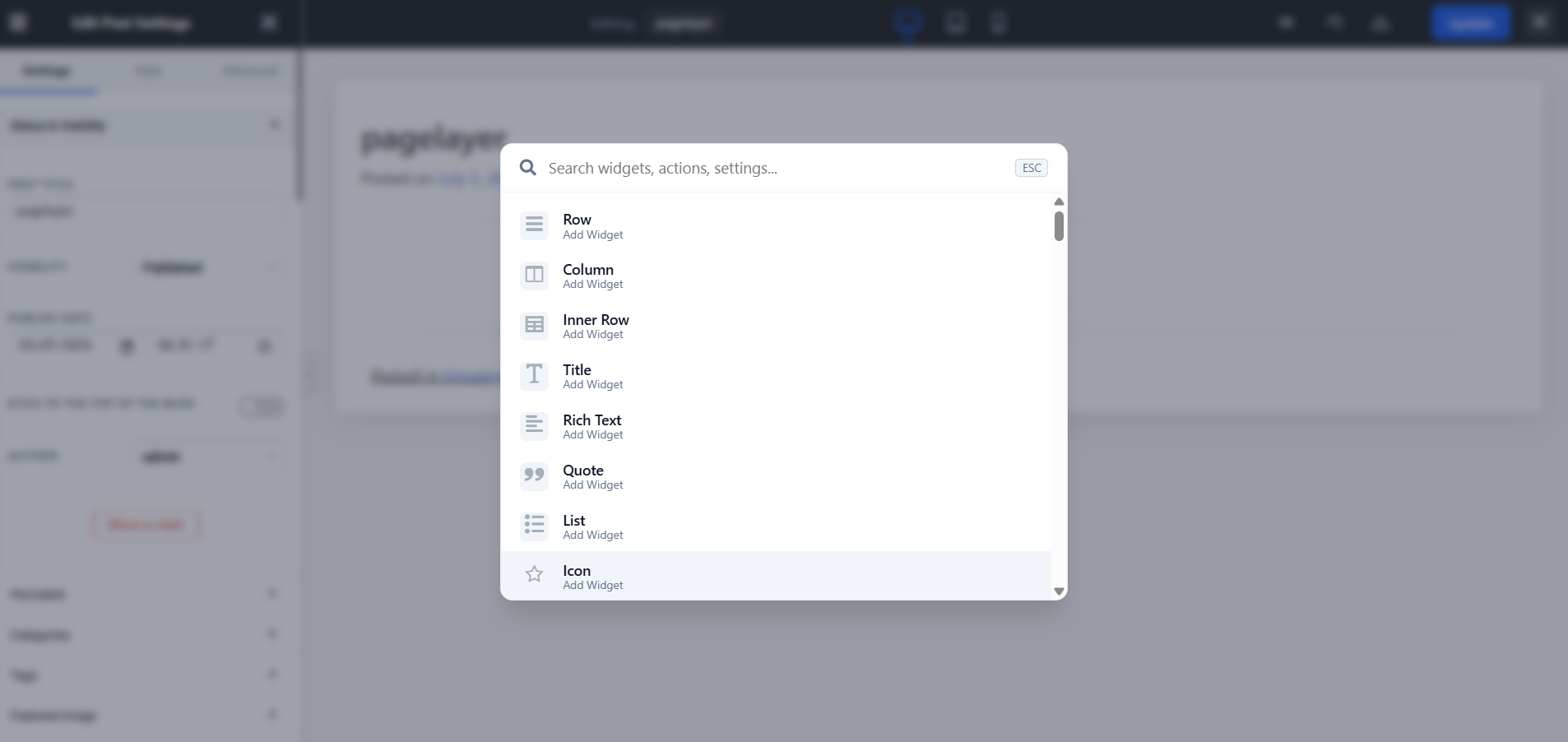 shortcut-weigets-search
